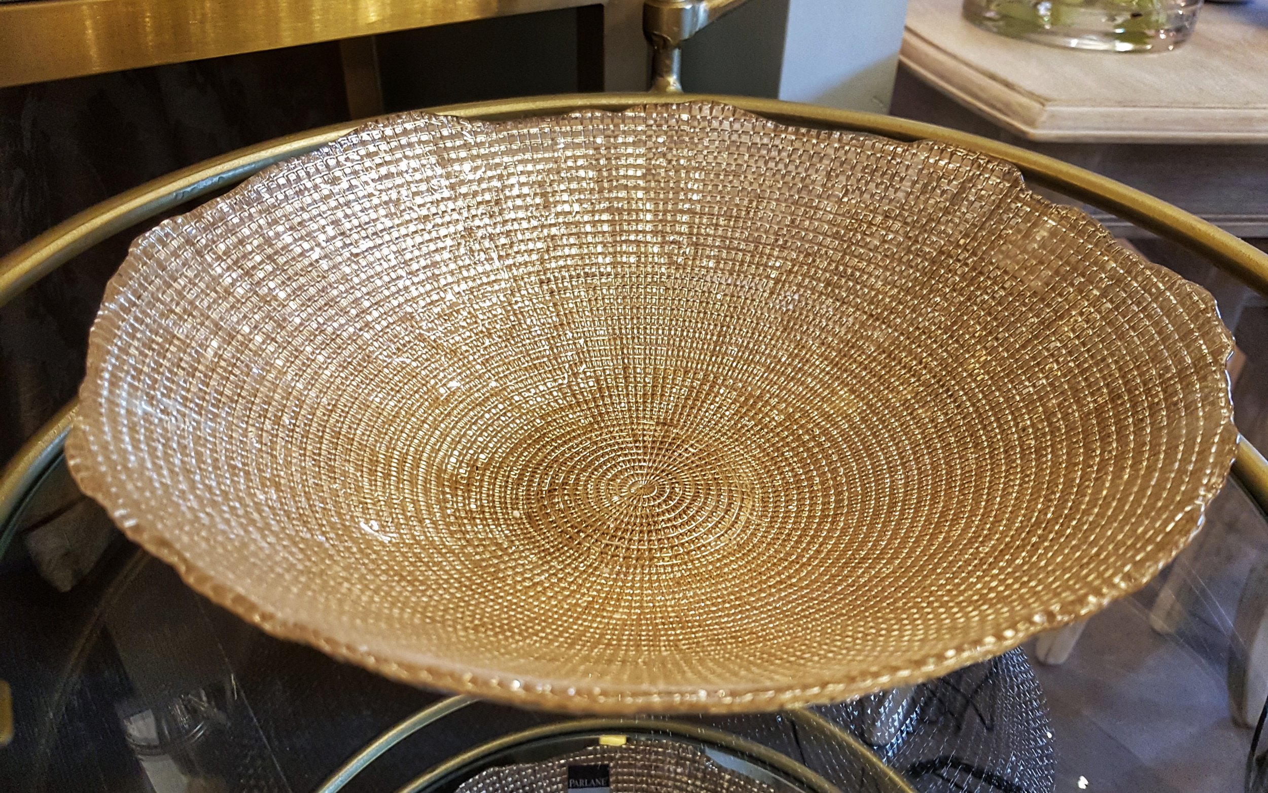 Gold bowl - £29