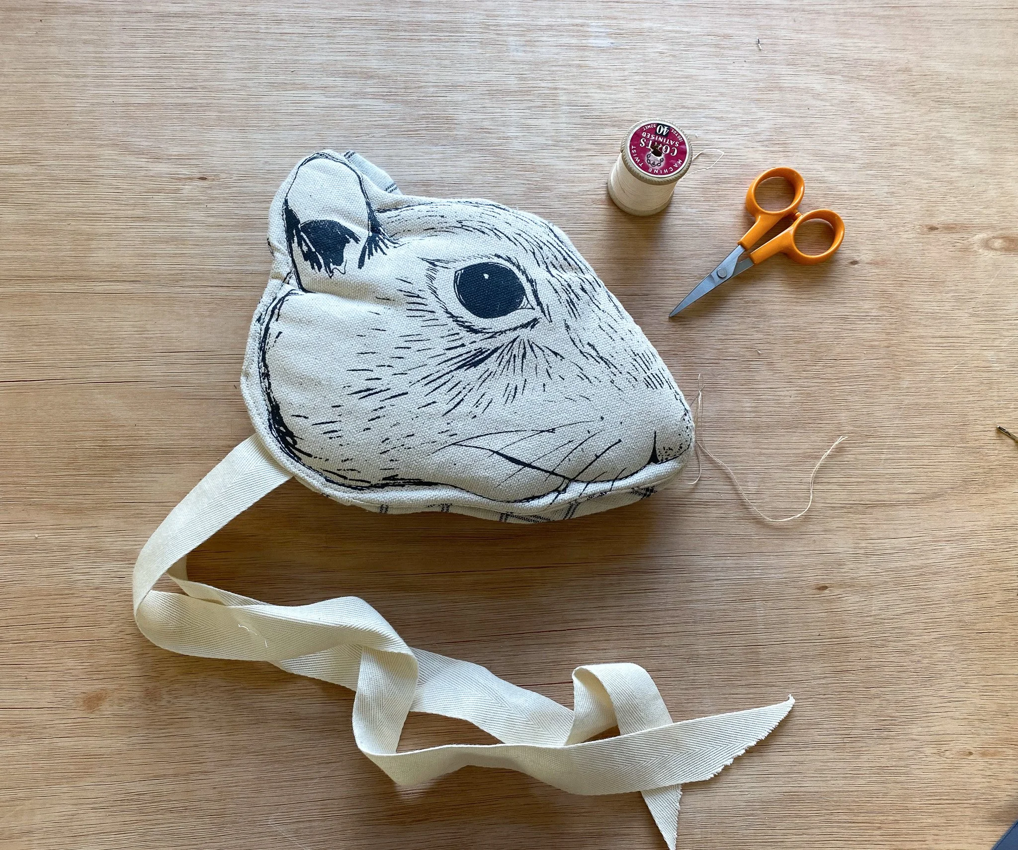 Sample Organic Squirrel Headdress
