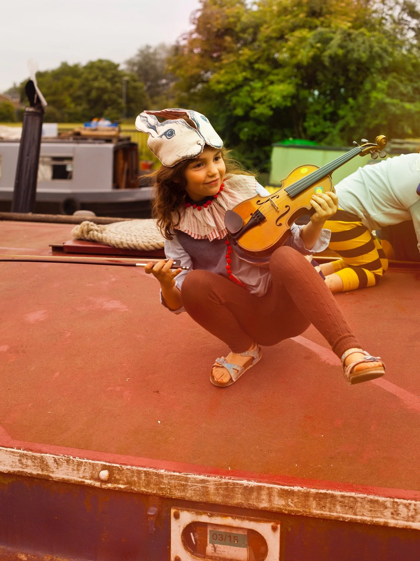 The Alice Rabbit was the very first design I made&mdash;printed on white cotton, lined with red stripes, and finished with red satin ribbon ❤️

This was also my first ever shoot with amazing photographer and friend @SonyaHurtado and her very cool lit
