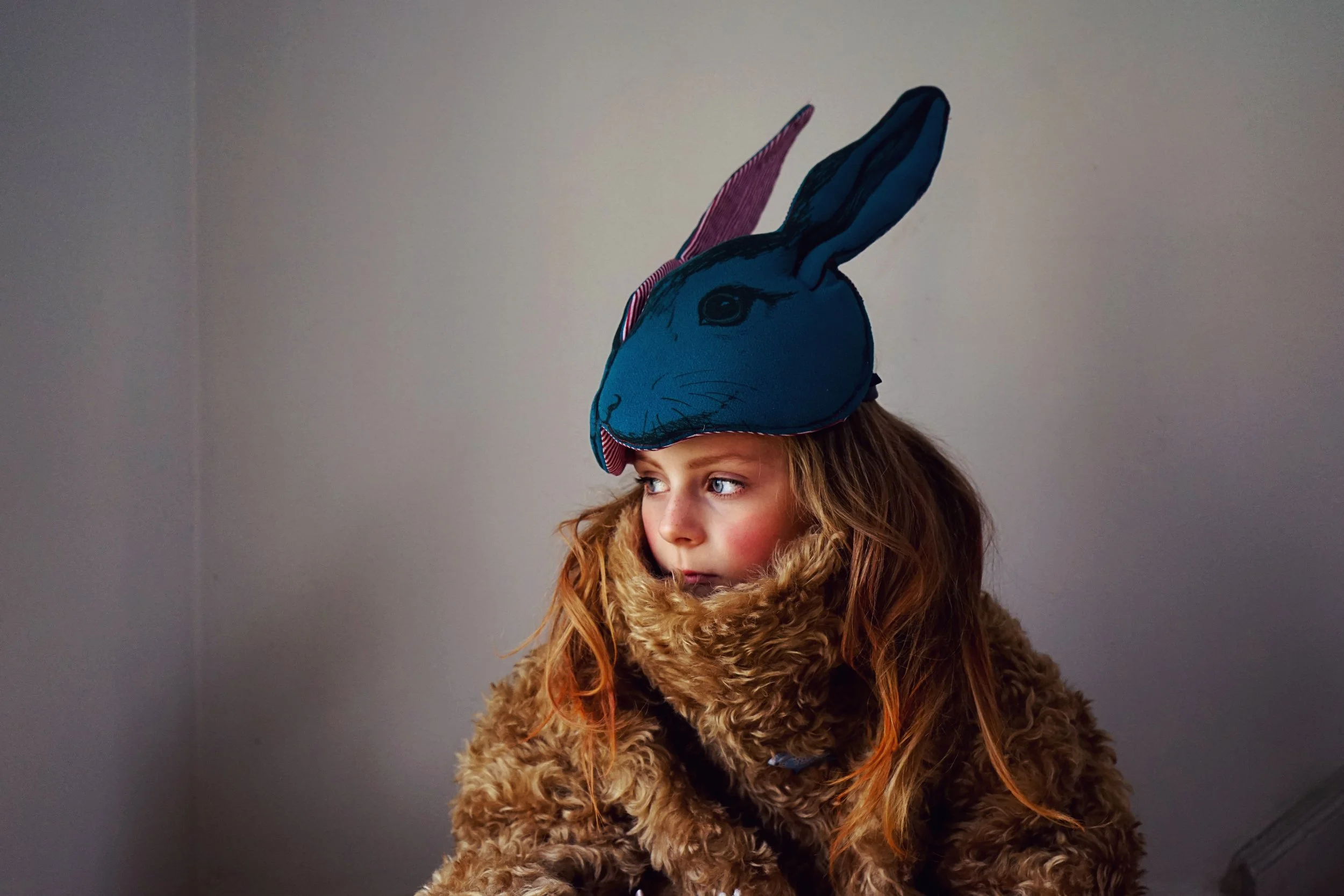 Blue Rabbit Headdress