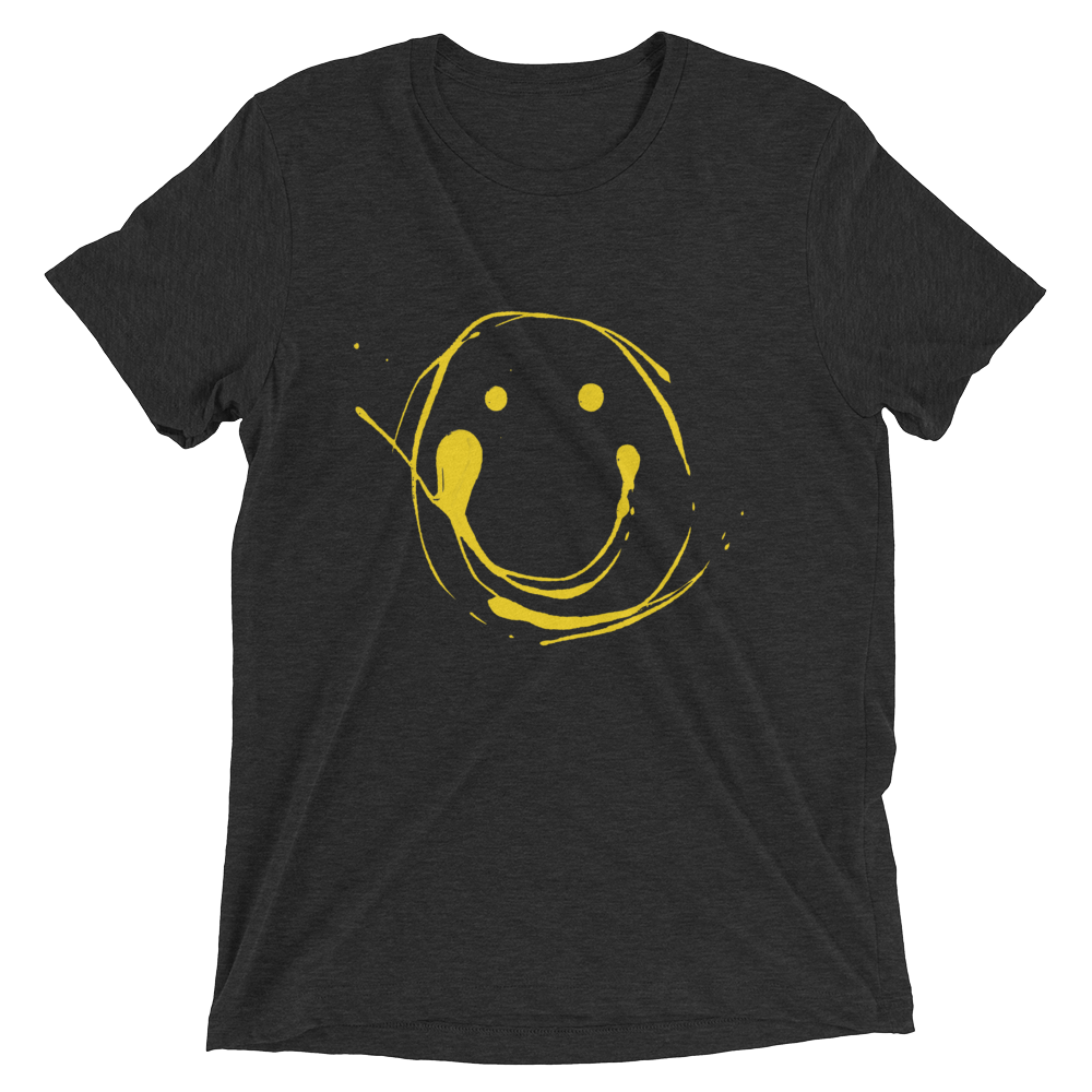 Charcoal black triblend
