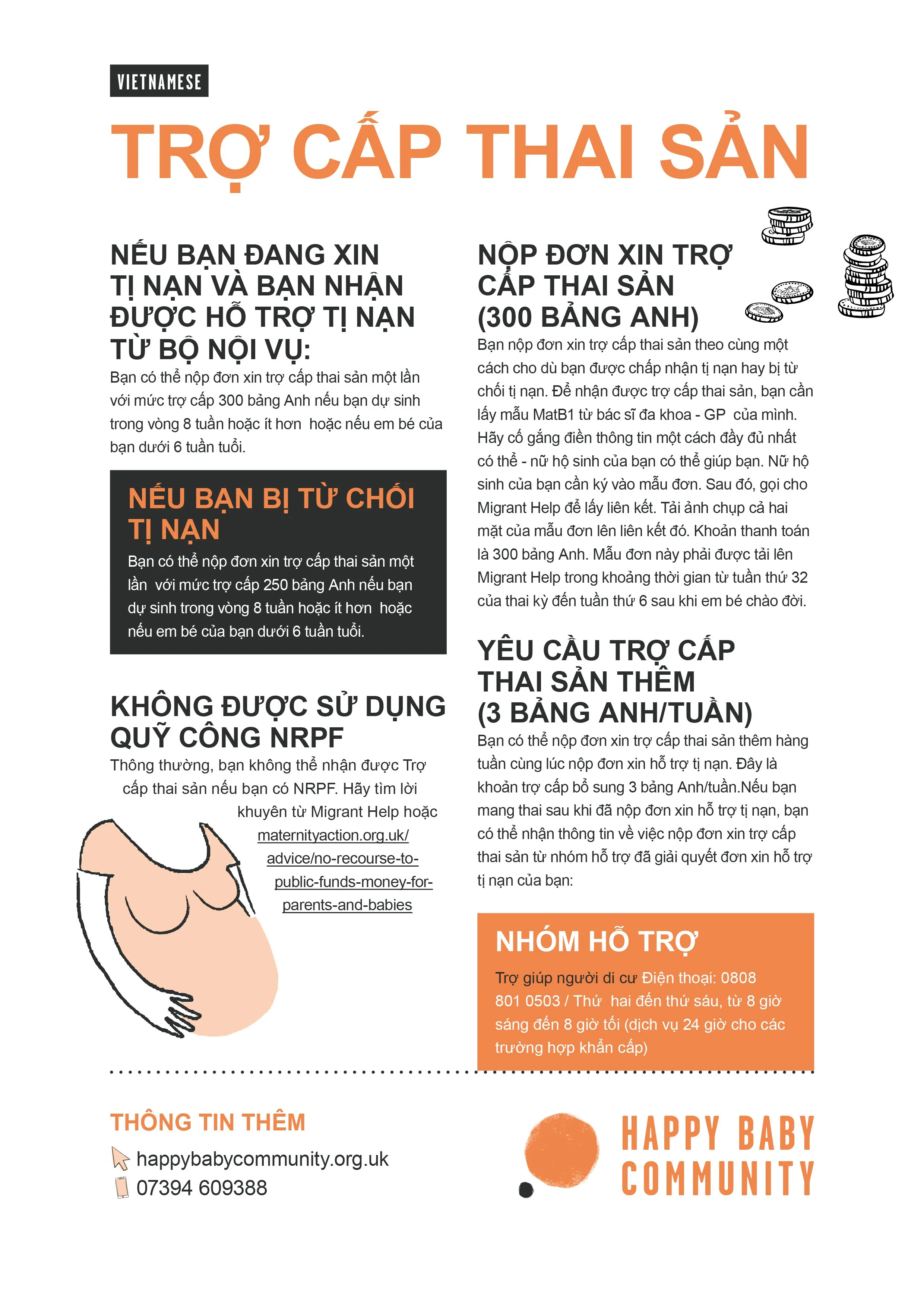 Maternity Payment (Vietnamese)