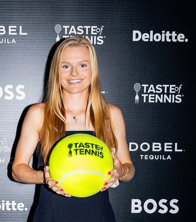 Yesterday @tasteoftennis really spoiled us with some incredible food 😋🎾🍴