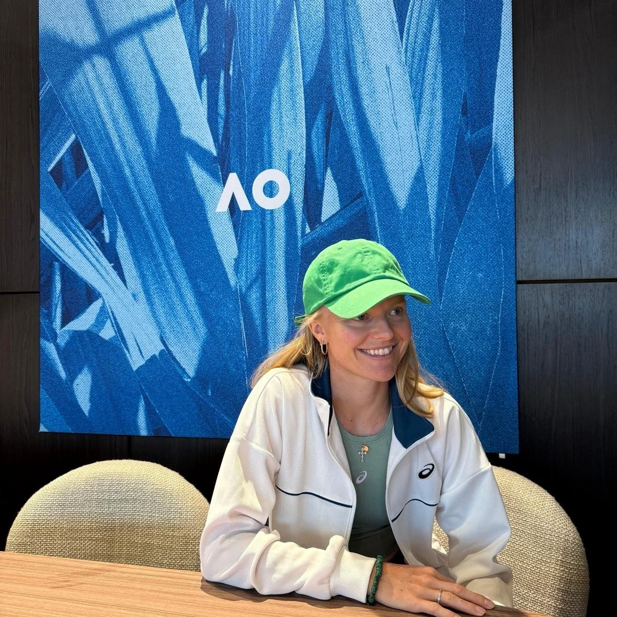 Made it to AO, so happy to be here!

@australianopen