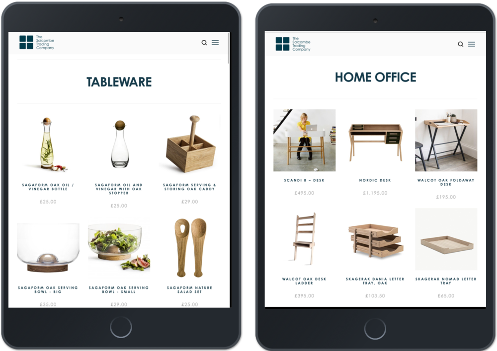 To celebrate the launch of their new website and the opening of their new store on Walcot Street , we designed an ad for Bath Life and an email newsletter.