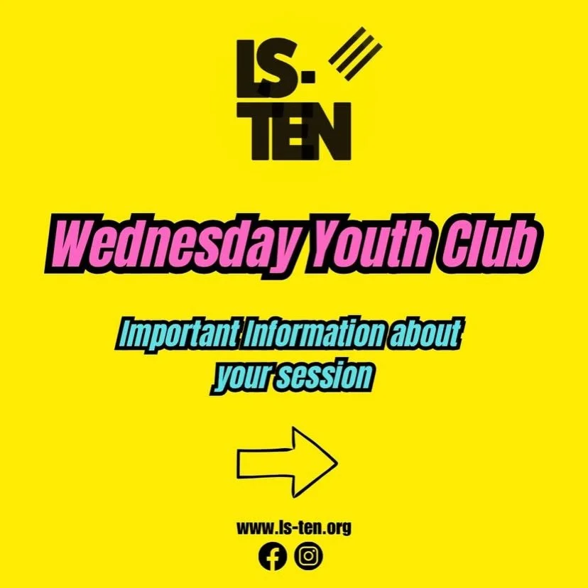 🚨 WEEKLY YOUTH CLUB REMINDER! 🚨

Please don&rsquo;t show up at LS-TEN until 5:45pm! Last entry at 6:15pm, limited to 30 attendees.