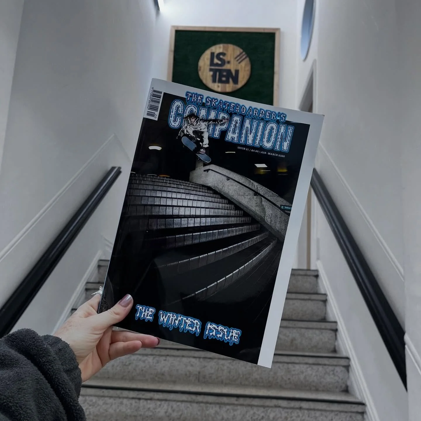 new @theskateboarderscompanion available on front desk