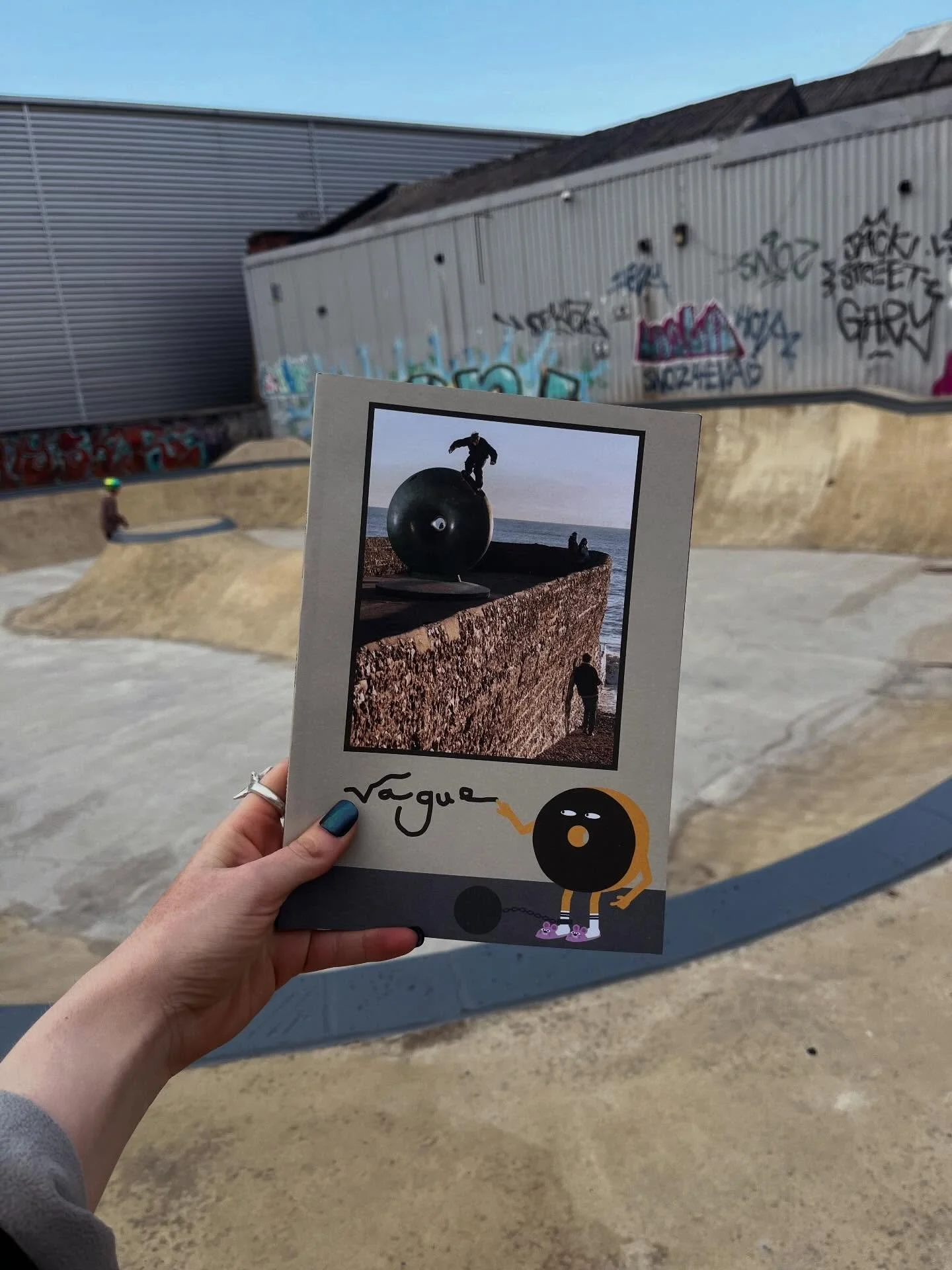 Newest edition of @vagueskatemag now available at front desk!