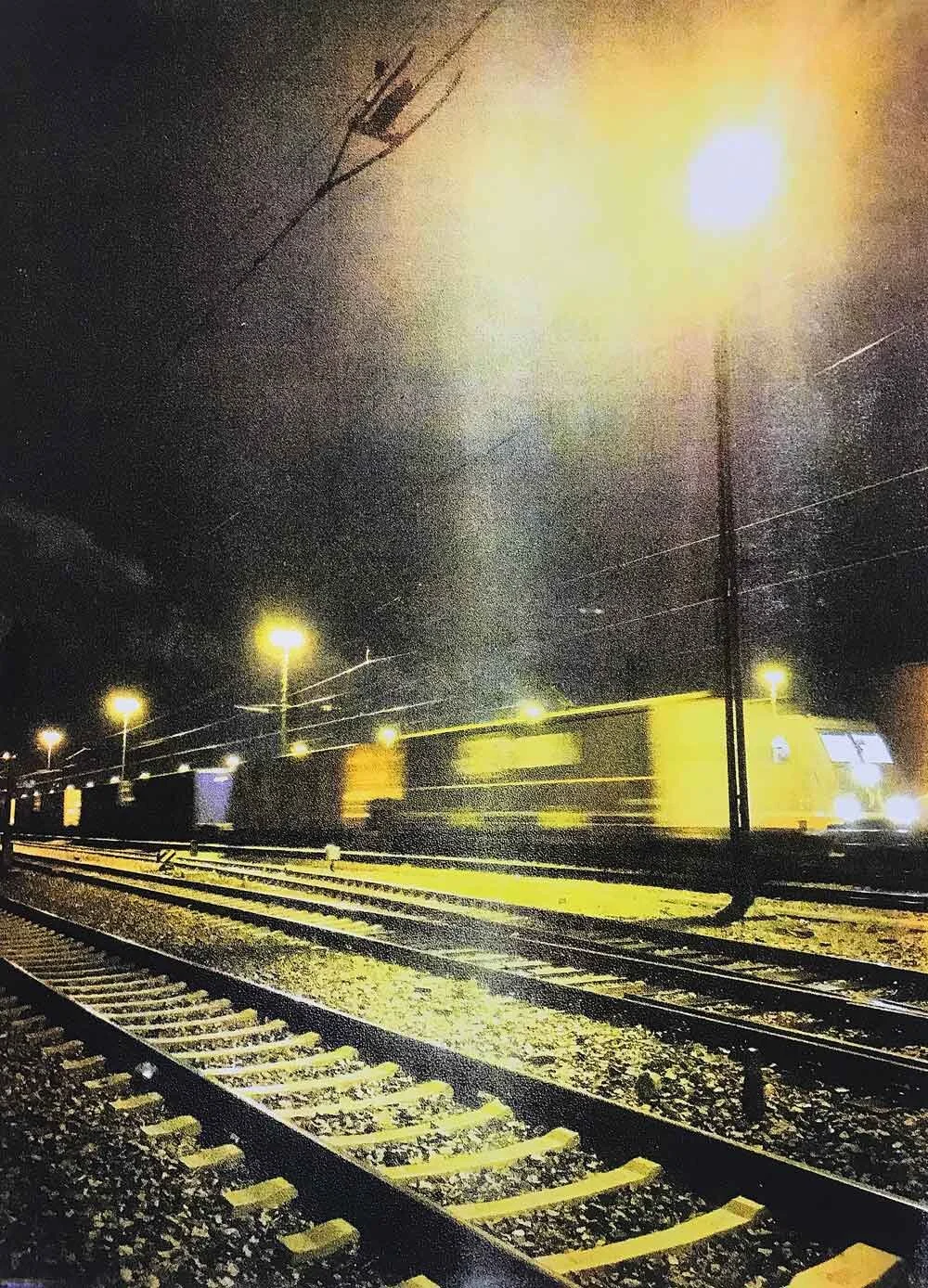 "Weil am Rhein" 4 color handpulled screenprint on wood 80x60cm