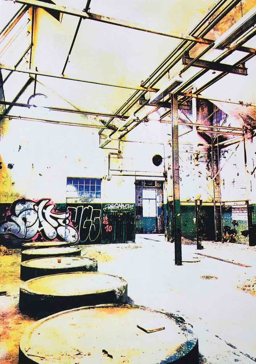 "Lofo" 4 color handpulled screenprint on wood 40x30cm