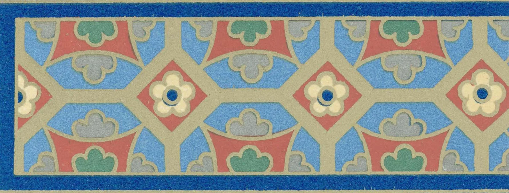 Red and Blue Pattern