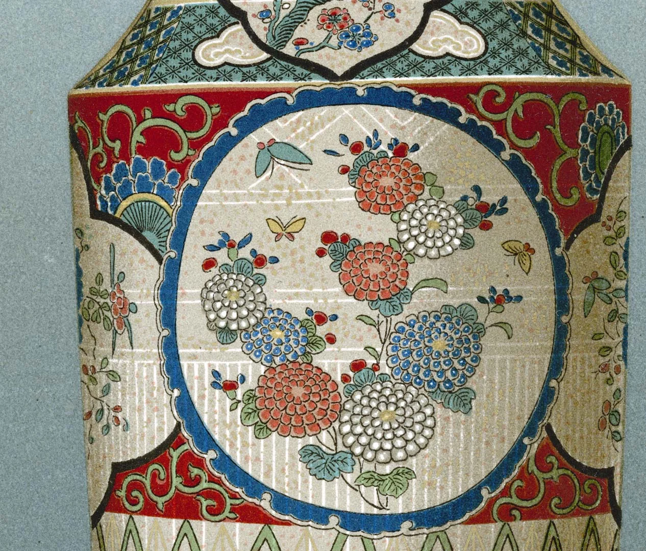 Chrysanthemum Vase