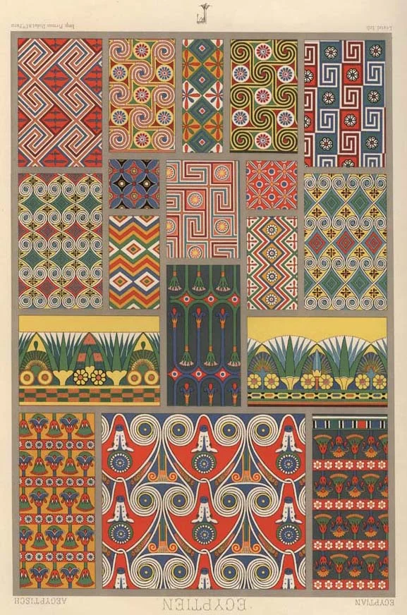 Egyptian Ornament Styles