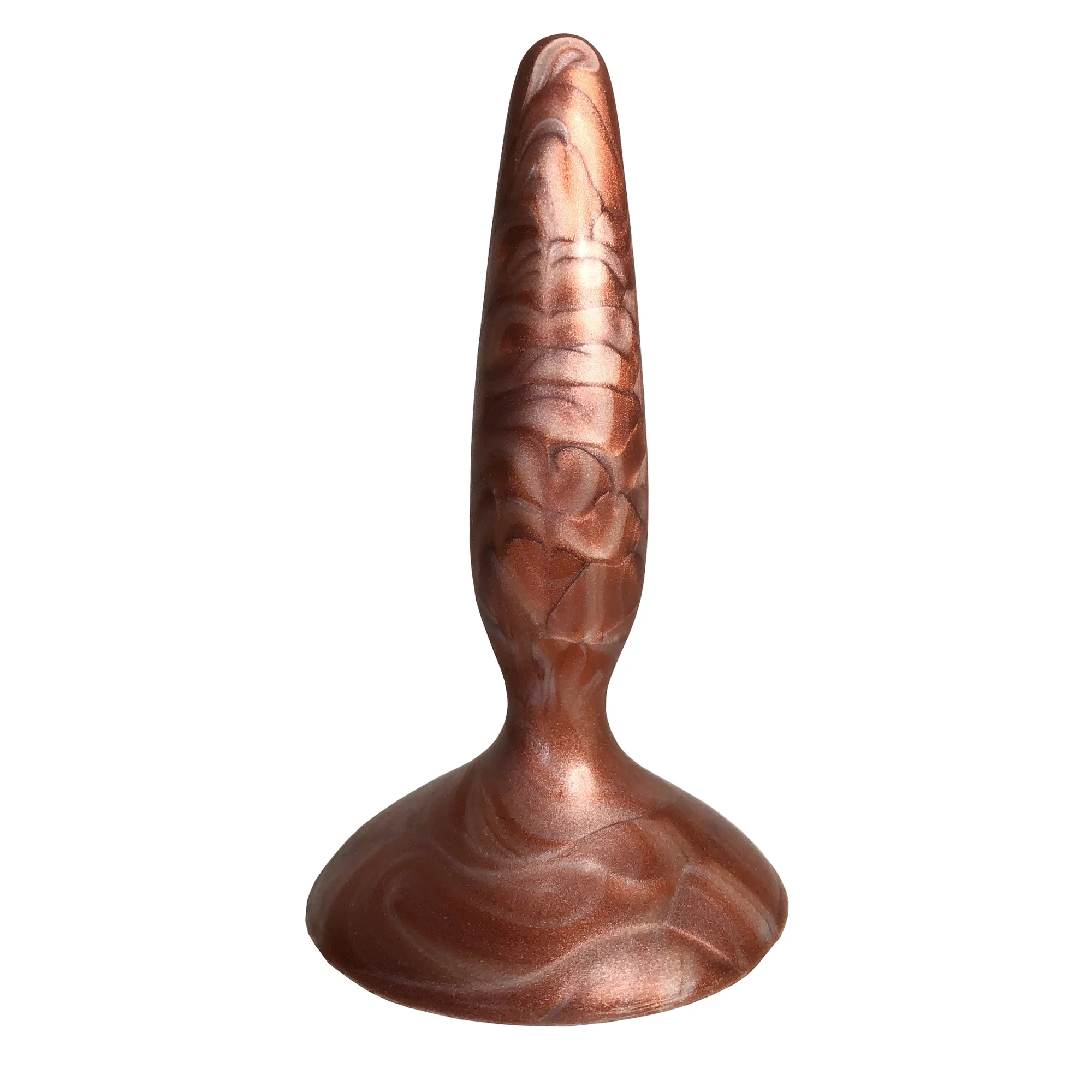 Copper and Silver Swirl