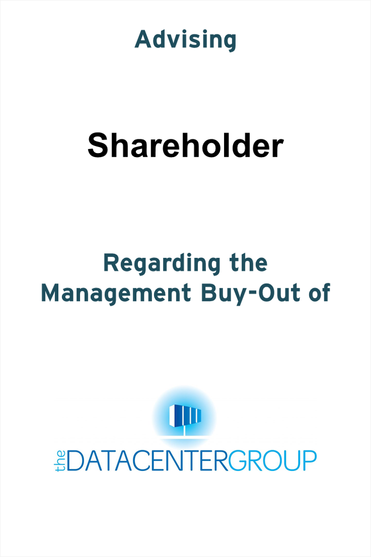 Emendo advised Shareholder of TDCG in Management Buy-Out