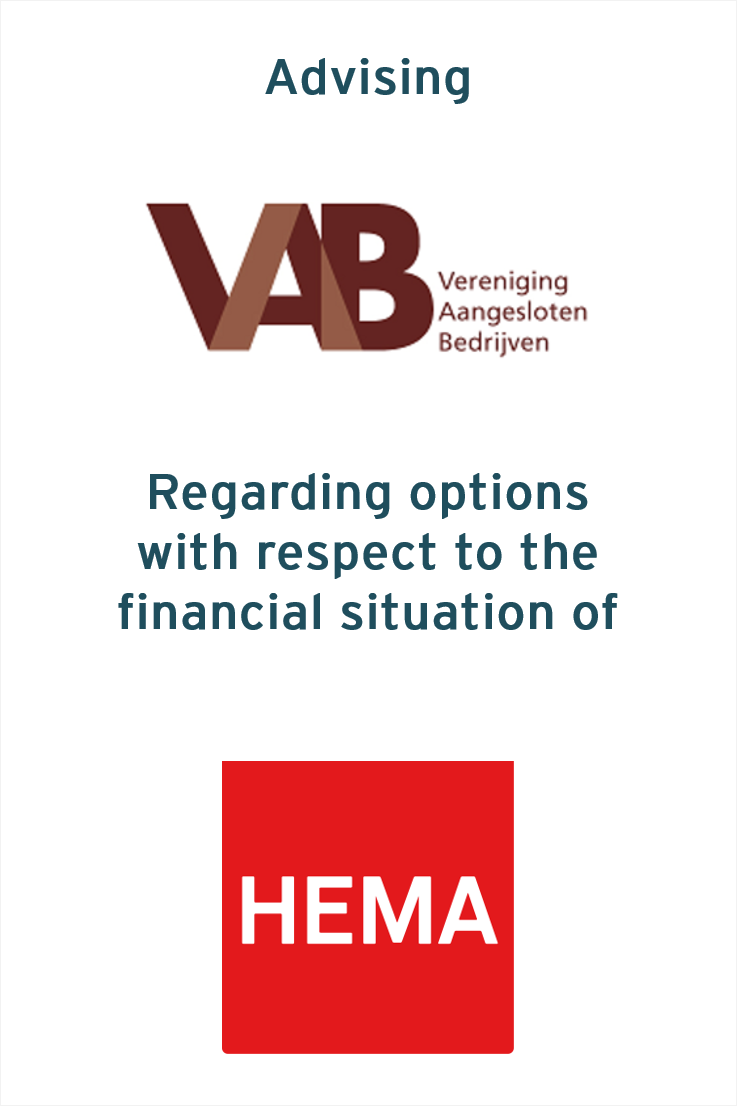 Emendo advises VAB regarding financial situation of HEMA