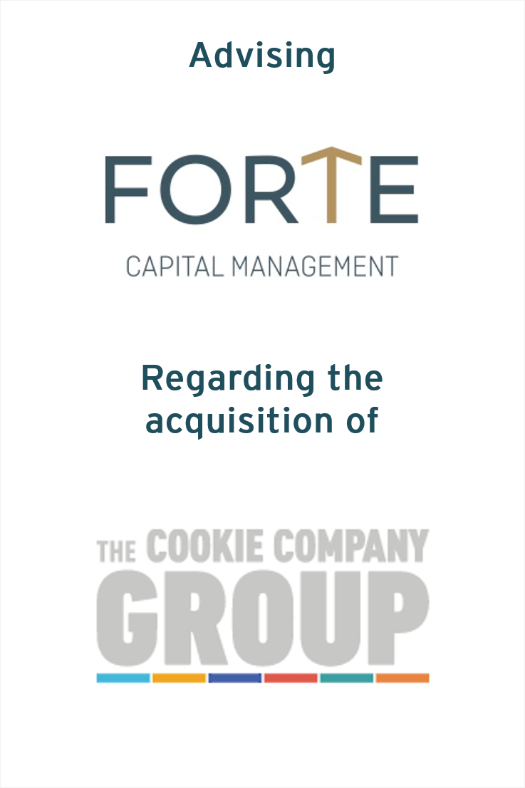 Forte Capital and W&amp;O Products acquire The Cookie Company