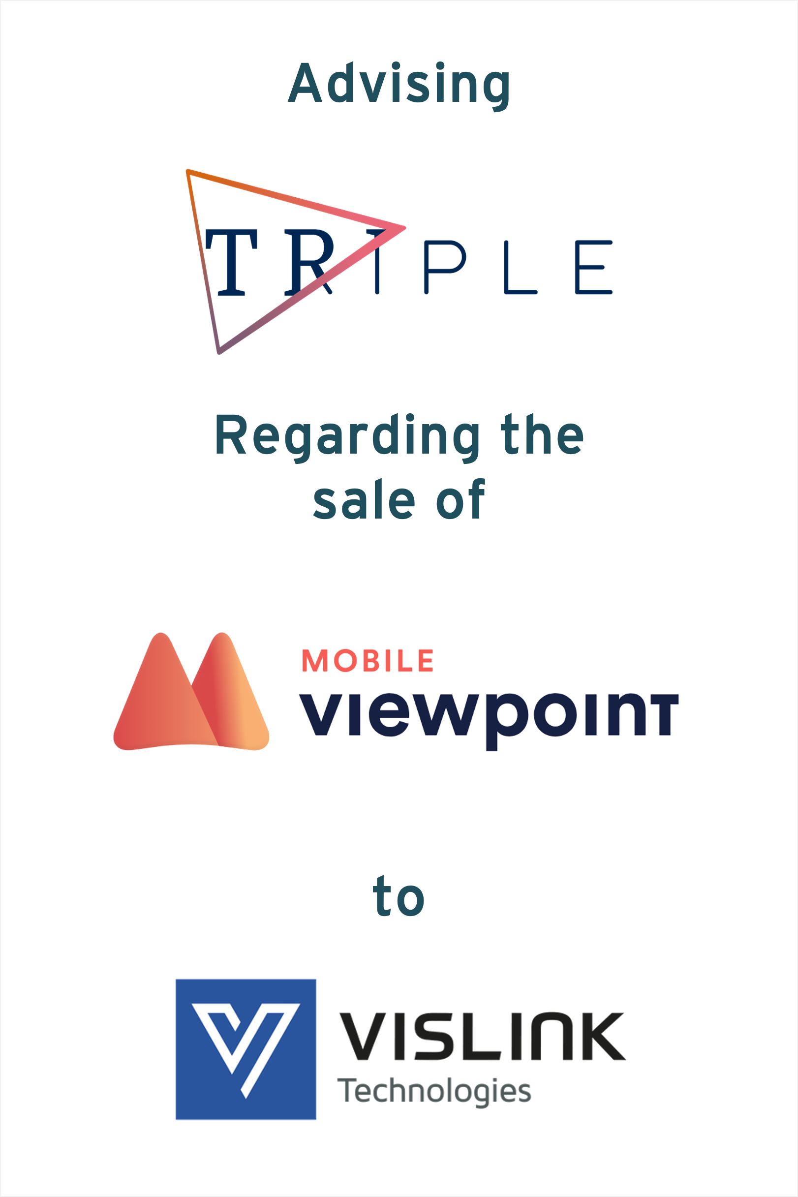 Triple IT sells Mobile Viewpoint to Vislink