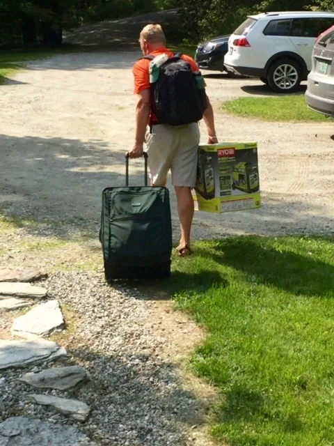 butcher on way to Burlington airport