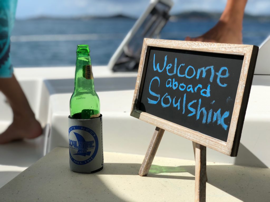 Soulshine welcome sign