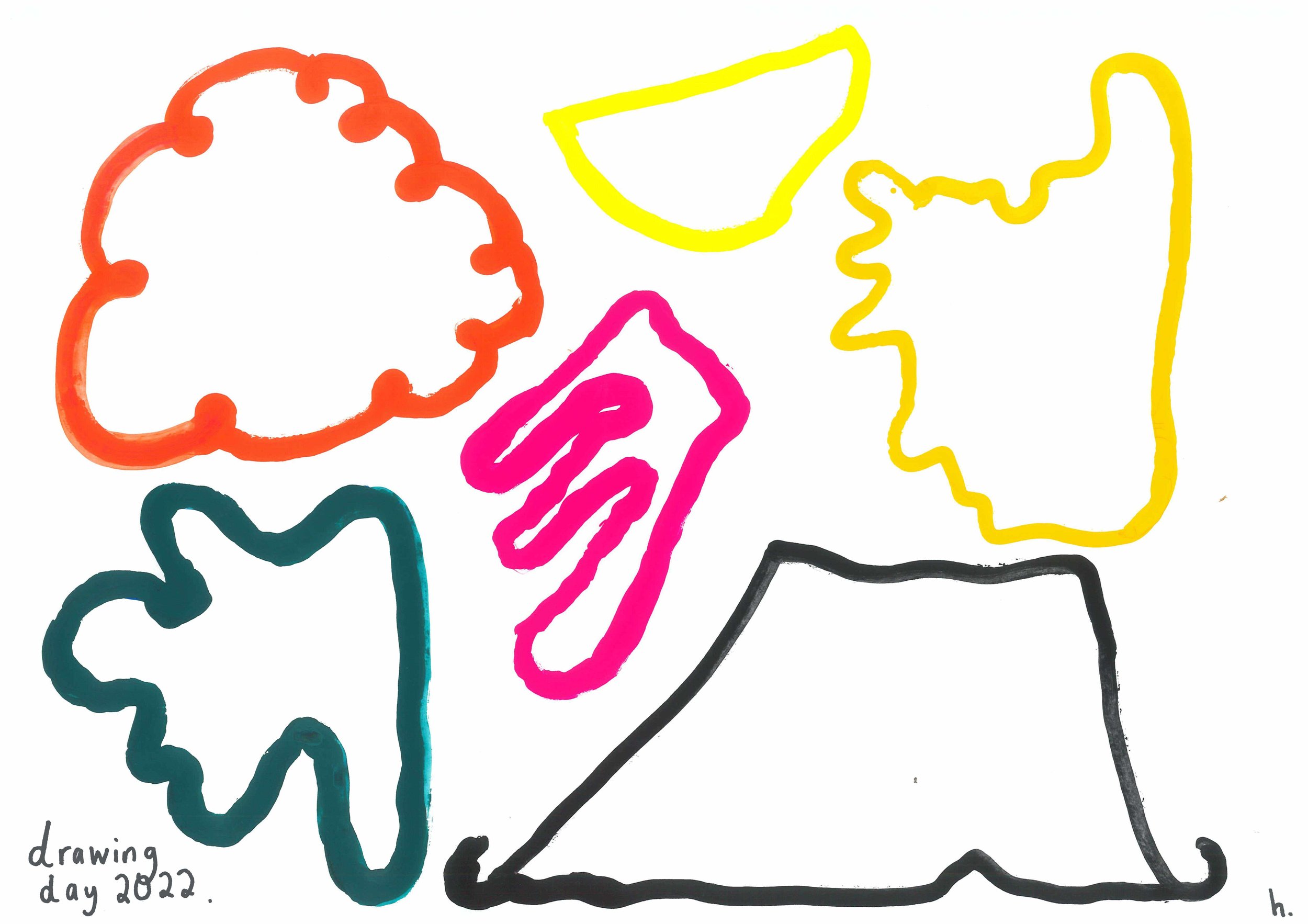 Drawing with Scissors for National Drawing Day 2022 –&nbsp;Centre for Contemporary Art, Derry ~ Londonderry