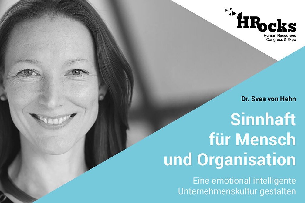 Am 24.11.2021 spricht Svea von Hehn beim HRocks – Human Resources Congress &amp; Expo in Düsseldorf