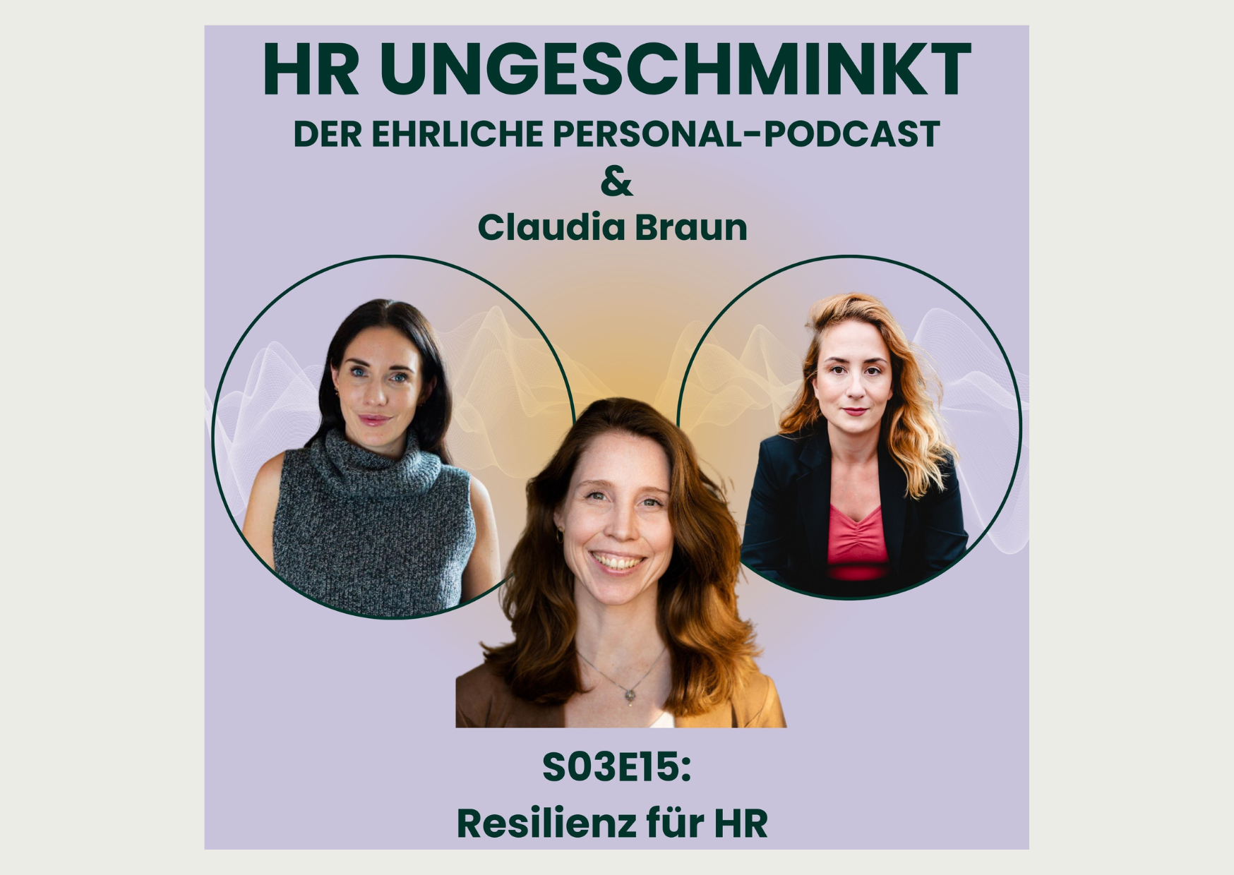 Neue Podcast Folge bei "HR-ungeschminkt":  Claudia Braun im Gespräch mit Anjuli Mauer