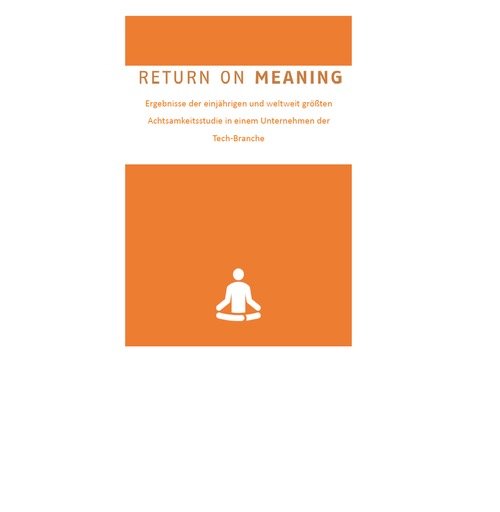 Weltweit größte Achtsamkeitsstudie in einem Unternehmen der Tech-Branche – MOMENTUM Studie, RETURN ON MEANING &amp; Prof. Dr. Hannah Möltner