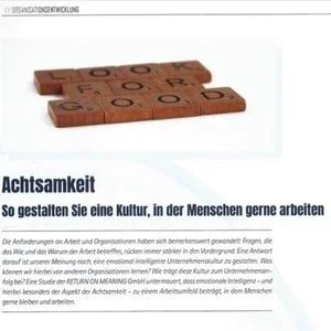 Achtsamkeit: So gestalten Sie eine Kultur, in der Menschen gerne arbeiten – personal manager, Johanna Rauls &amp; Dr. Svea von Hehn