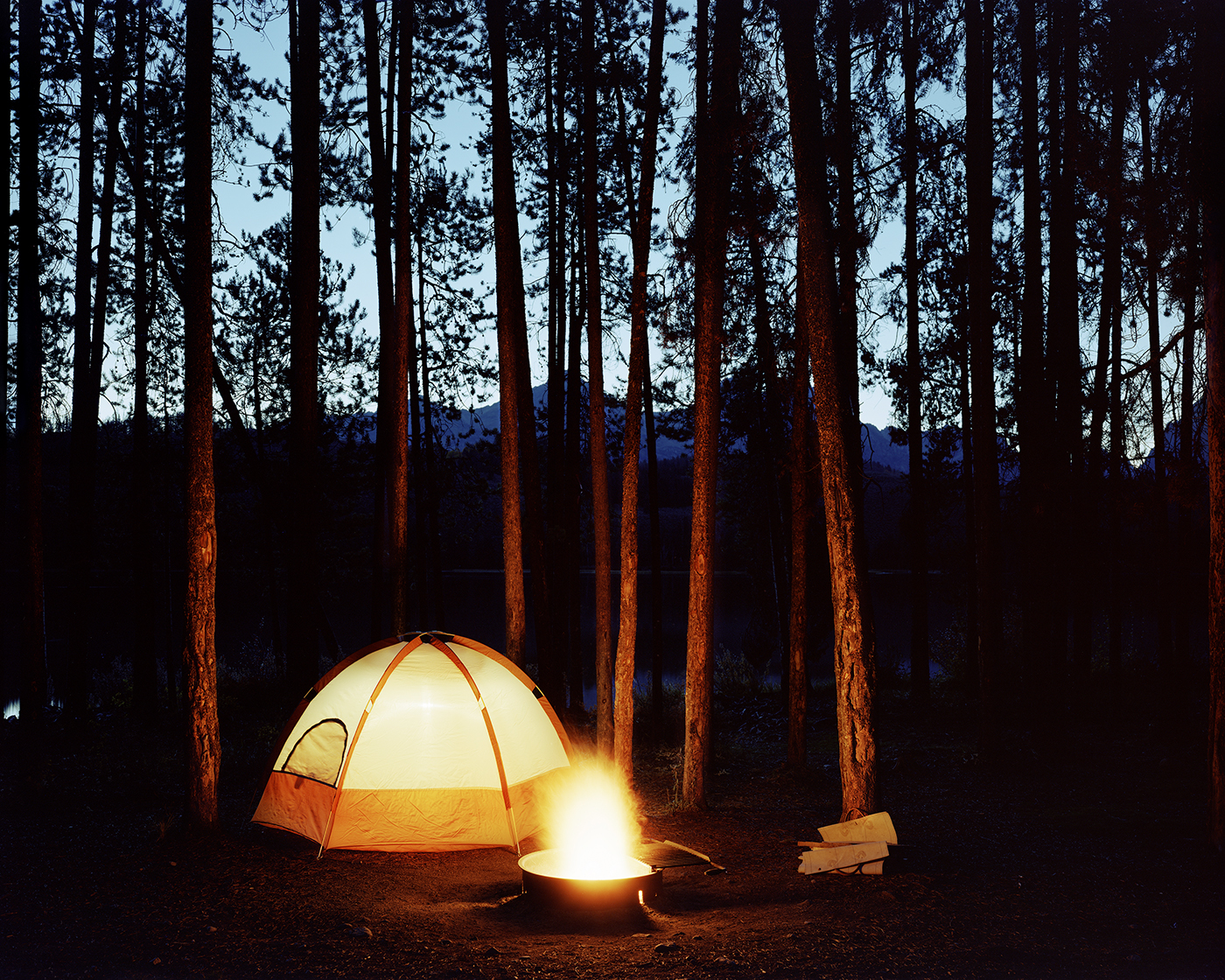  Little Redfish Lake Campground, Custer County, Idaho, 2003 