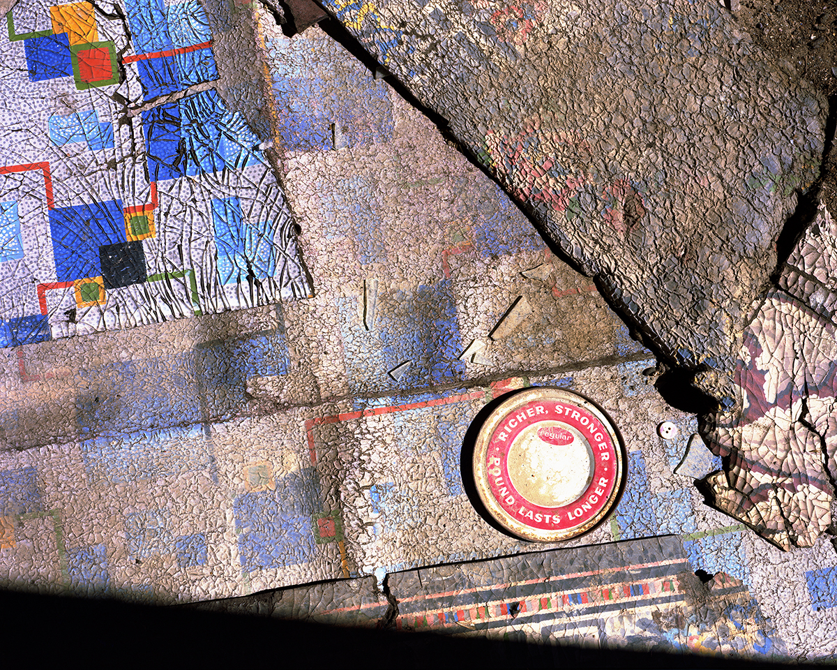  Linoleum Floor, Beowawe, Nevada, 2014 