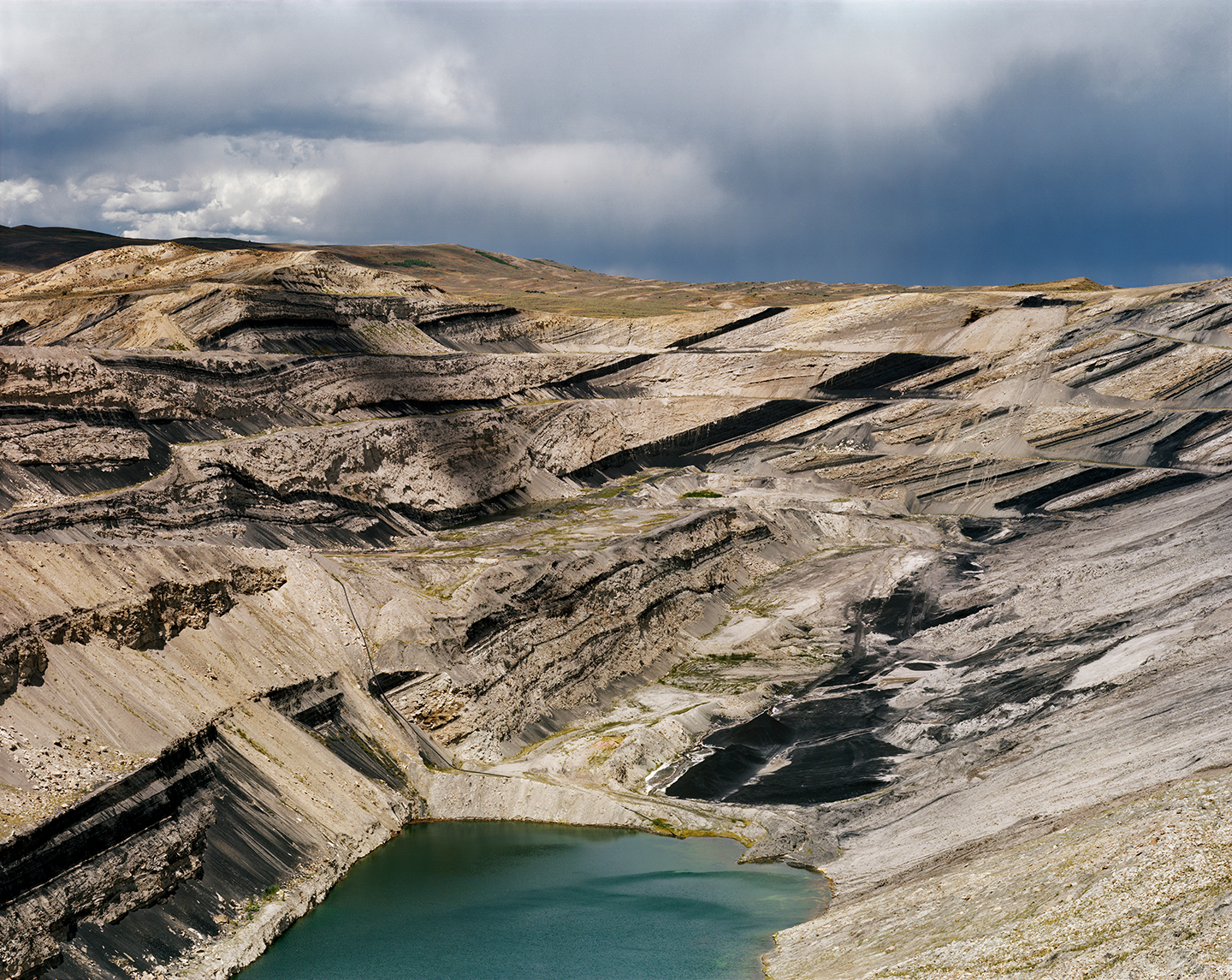  Open Pit Coal Mine, Kemmerer, Wyoming, 2013 