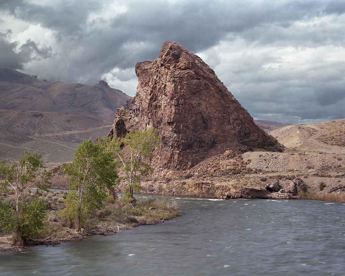  Rock Pyramid on the Salmon River near the East Fork, Custer County, Idaho, 2015 