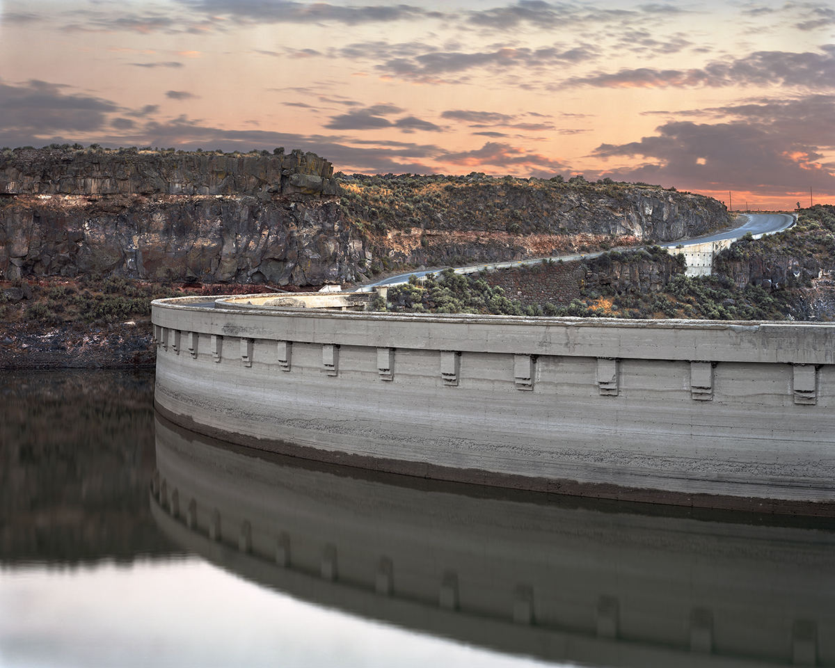  Salmon Falls Creek Dam, Built for Irrigation in 1910, Twin Falls County, Idaho, 2017 