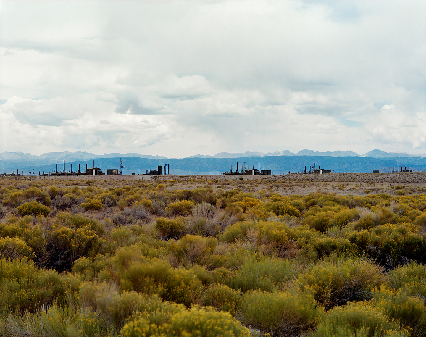  The Mesa, Natural Gas Wells near the Wind River Range, Wyoming, 2013 