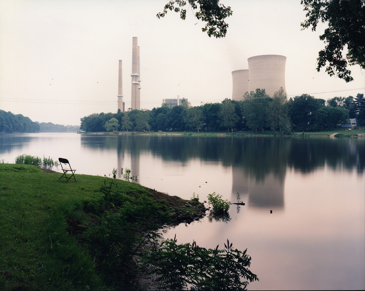  Power plant, view from Foul Rift, New Jersey, 1996 
