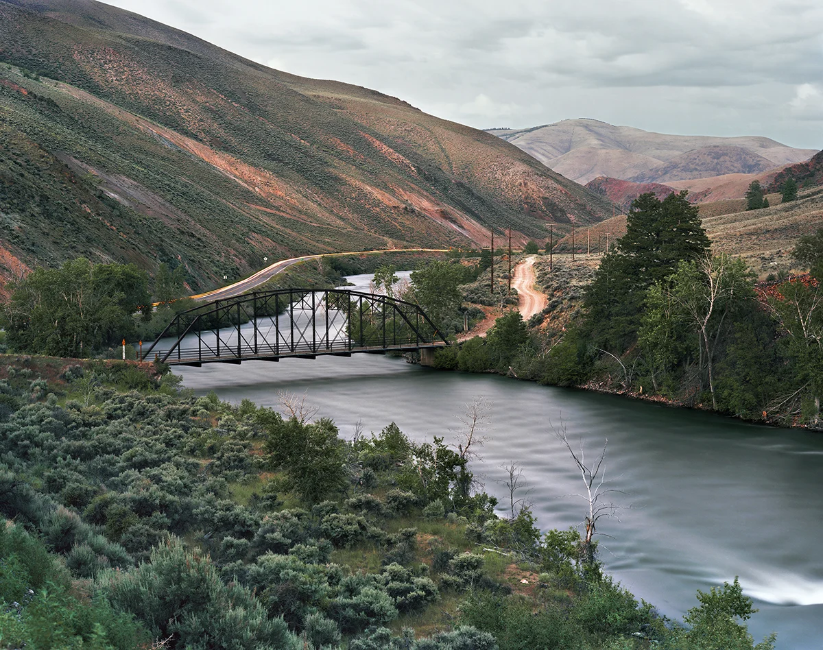 Trestle Bridge over the Salmon River, Clayton, Idaho, 2011