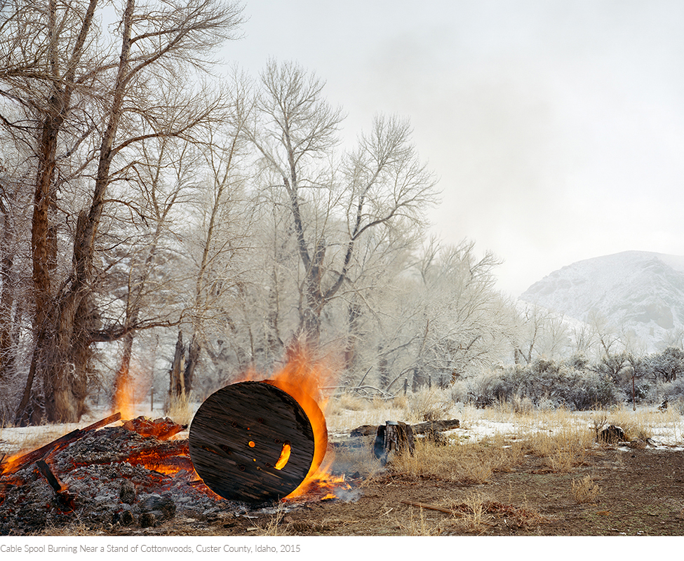 Cable+Spool+Burning+Near+a+Stand+of+Cottonwoods,+Custer+County,+Idaho,+2015titledsamesize.jpg