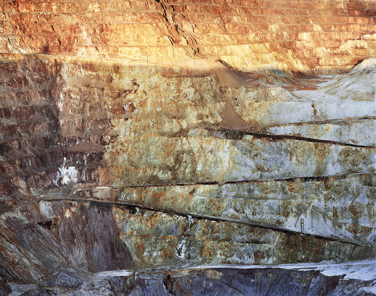 Former Copper and Turquoise Mine, Lavender Pit, Bisbee, Arizona, 2012.jpg