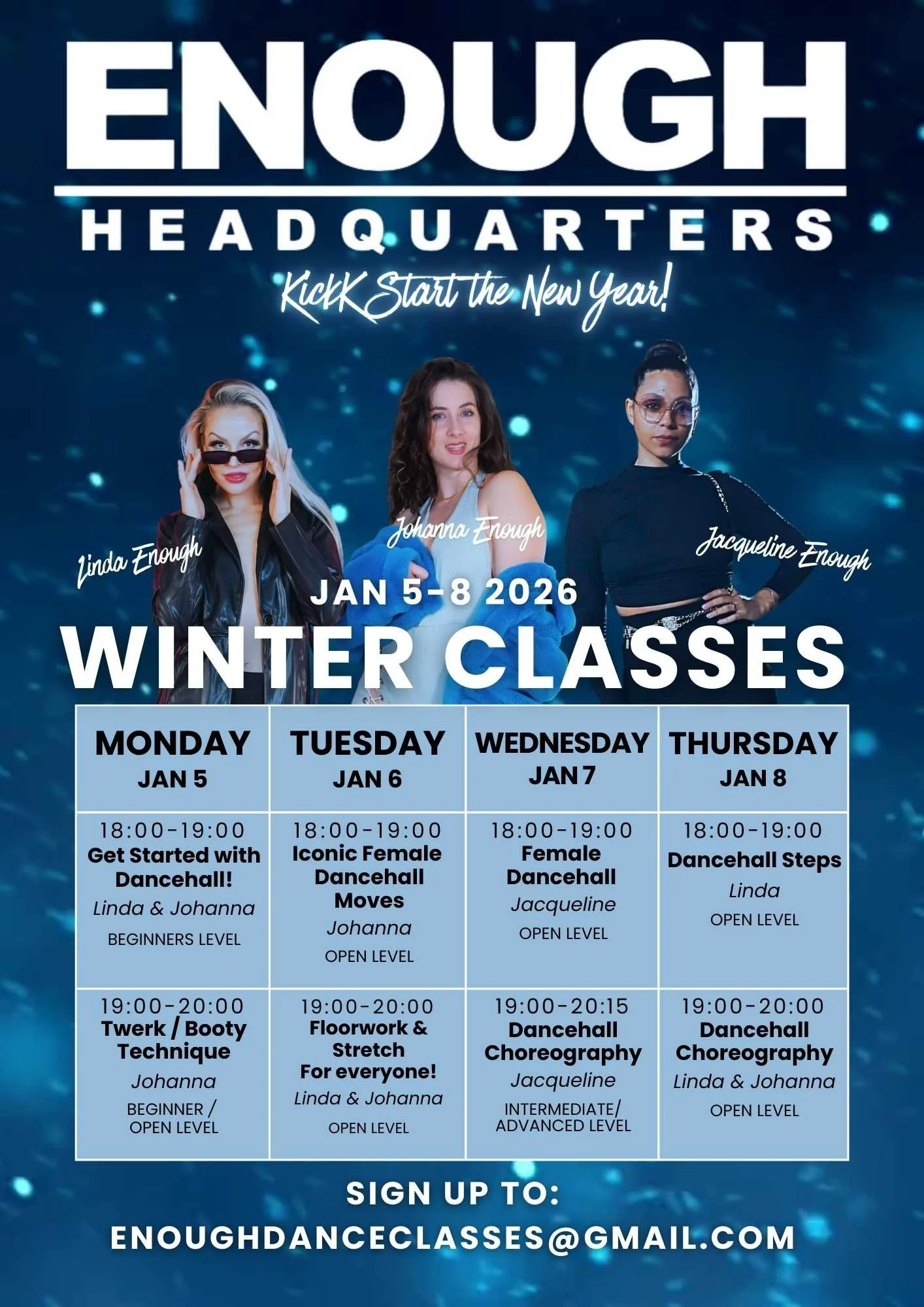 Winter Classes