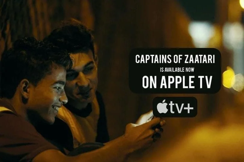 'CAPTAINS OF ZAATARI' BY ALI ELARABY IS NOW STREAMING ON APPLE TV IN THE US!