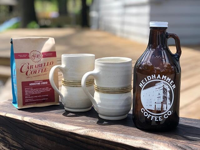 ☕️ Giveaway! ☕️ ⁣
We wanted to spread some cheer this weekend and join our good friends (and, the coffee shop behind some killer crepes + cold brew) @neidhammercoffee in a giveaway! ⁣
⁣
While we can&rsquo;t wait until the day where we are sipping cof
