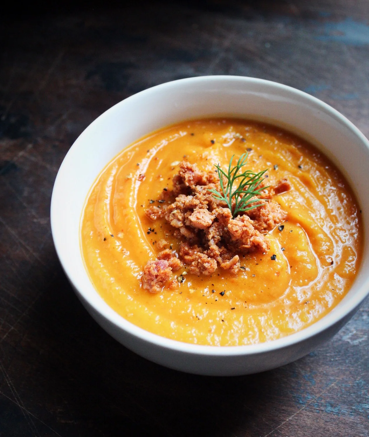 Roasted Butternut Squash and Roasted Red Pepper Chourico Soup.jpg