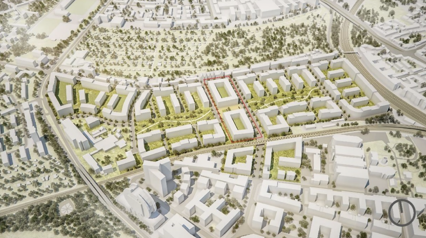 Zentrum wird zuerst geplant