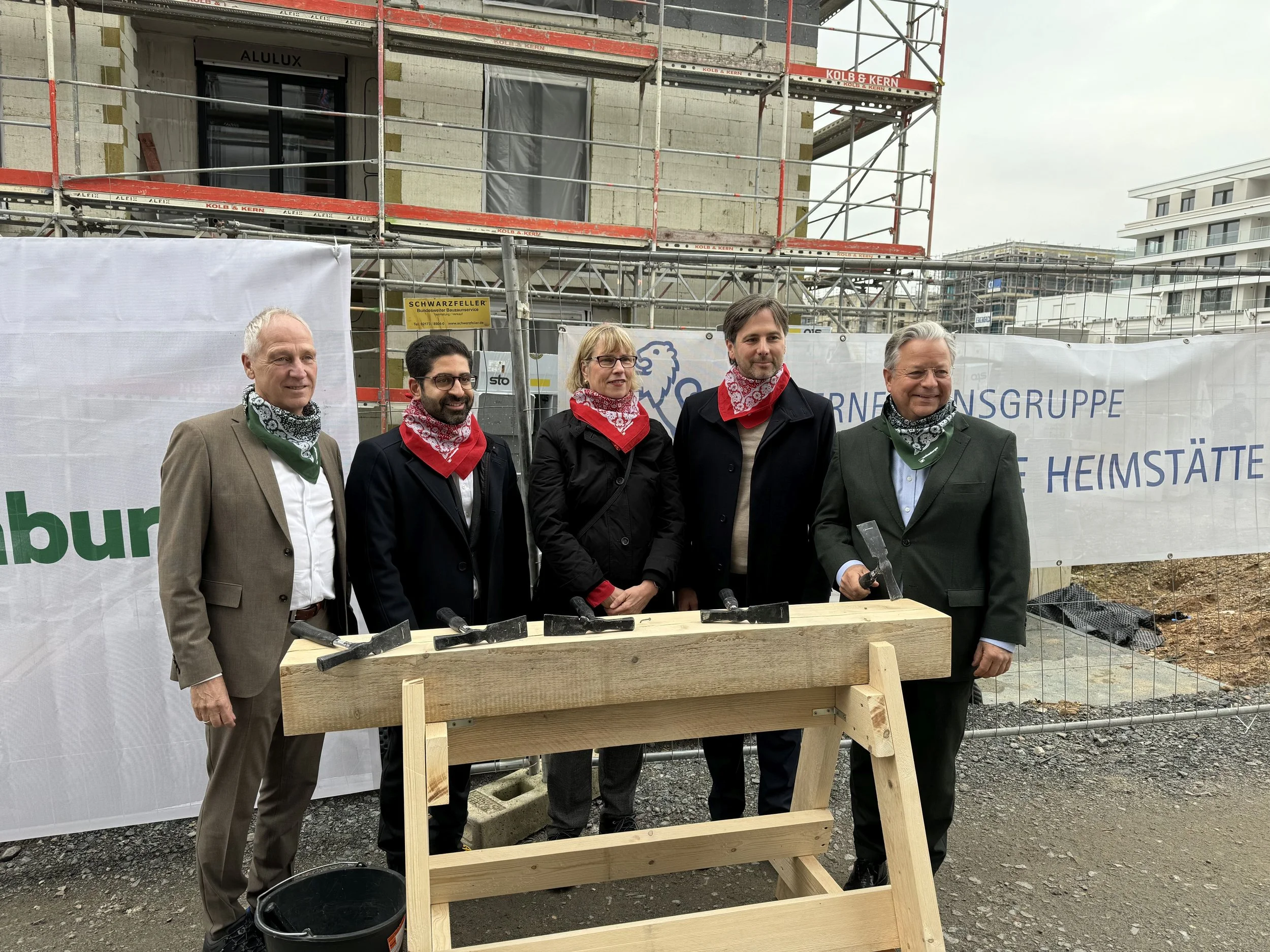 Schönhof-Viertel wächst weiter: Richtfest für NHW-Neubauprojekt in Frankfurt