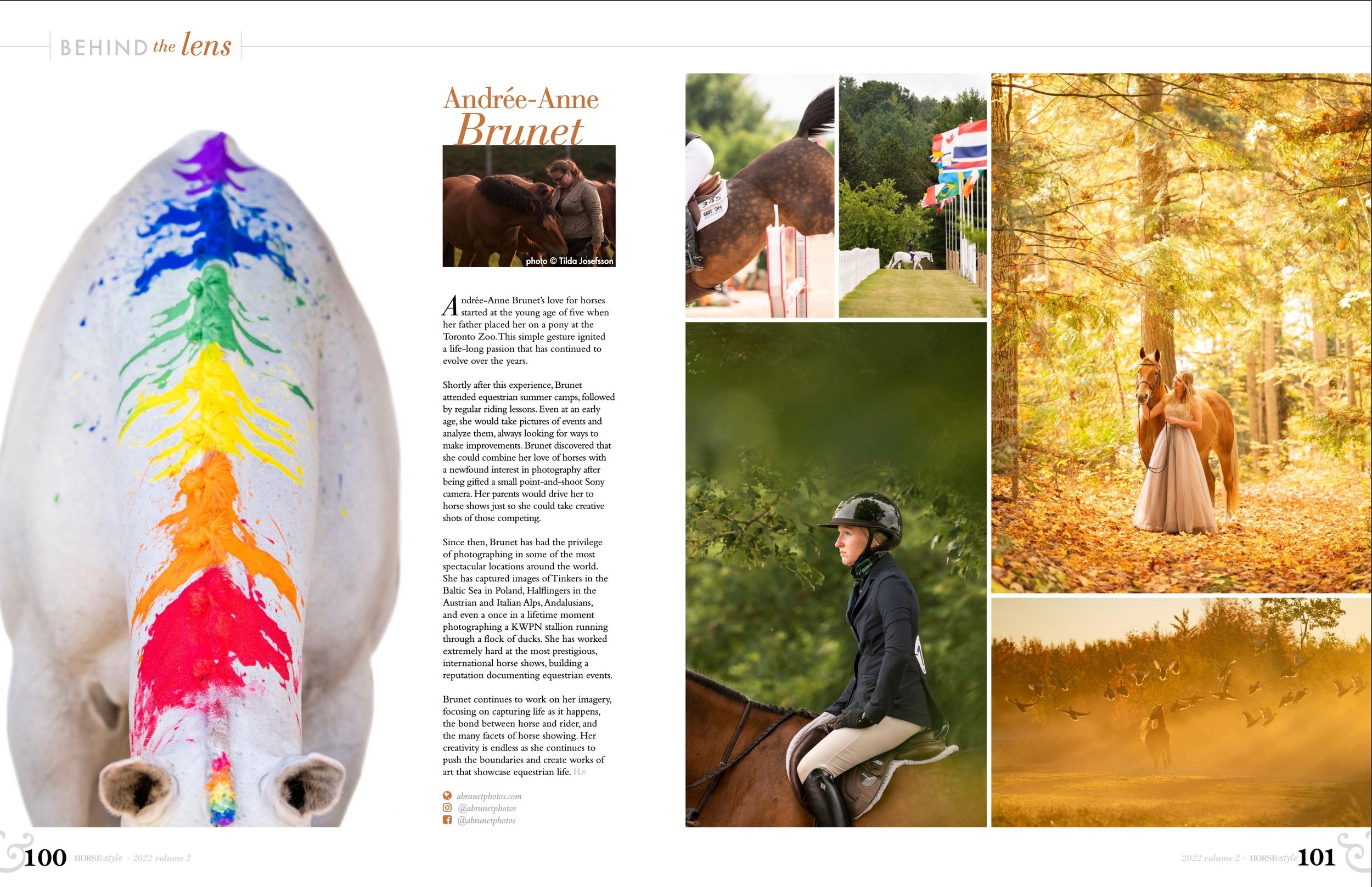 Horse &amp; Style: Behind The Lens Article