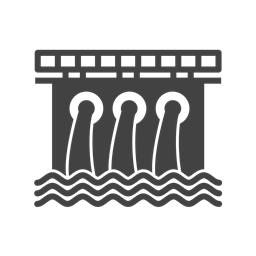 Drohneninspektion von Stausee und Wasserbauwerk – Befliegung von Damm, Wehr und Uferbauwerken.