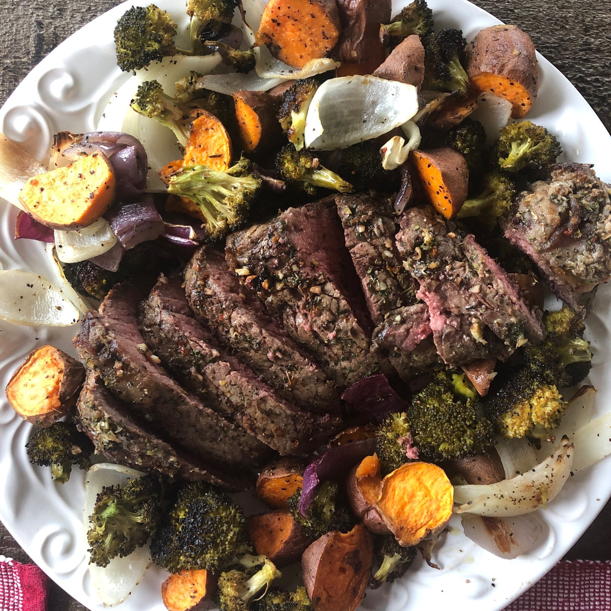Meat & Roasted Veggies
