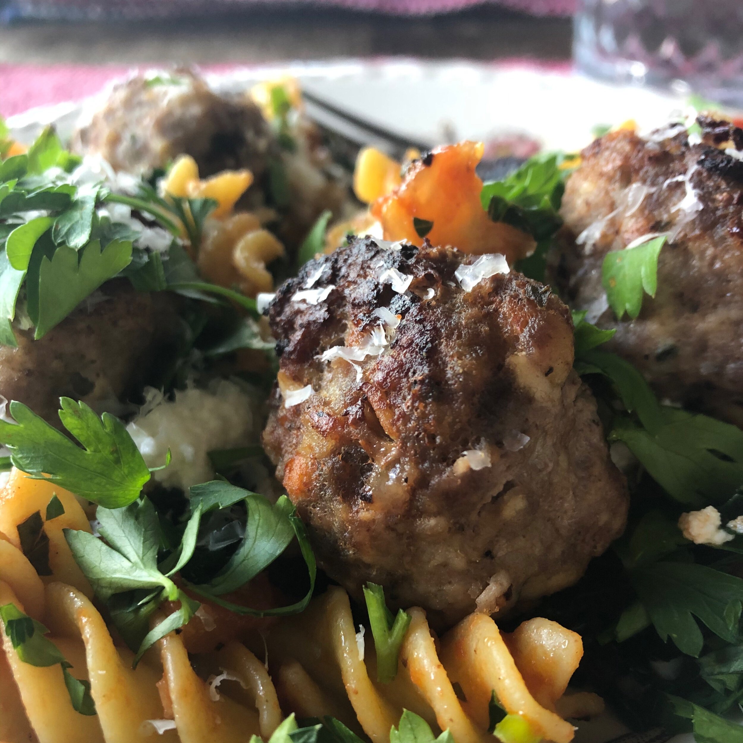 Meatballs & Pasta