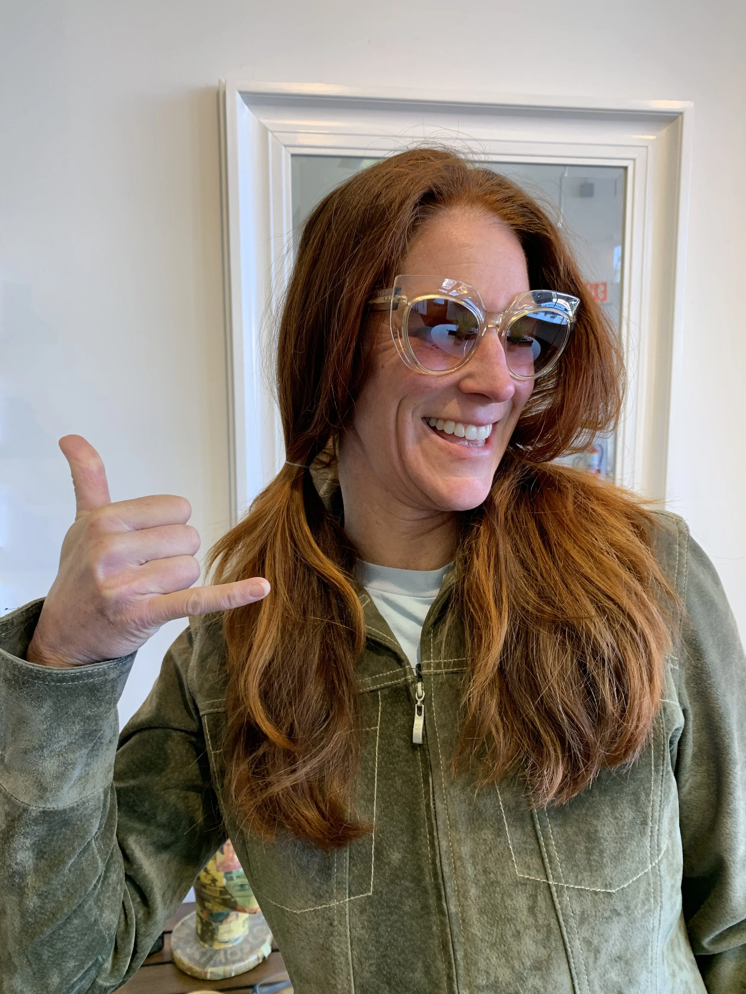  Cleaning out my closet. 